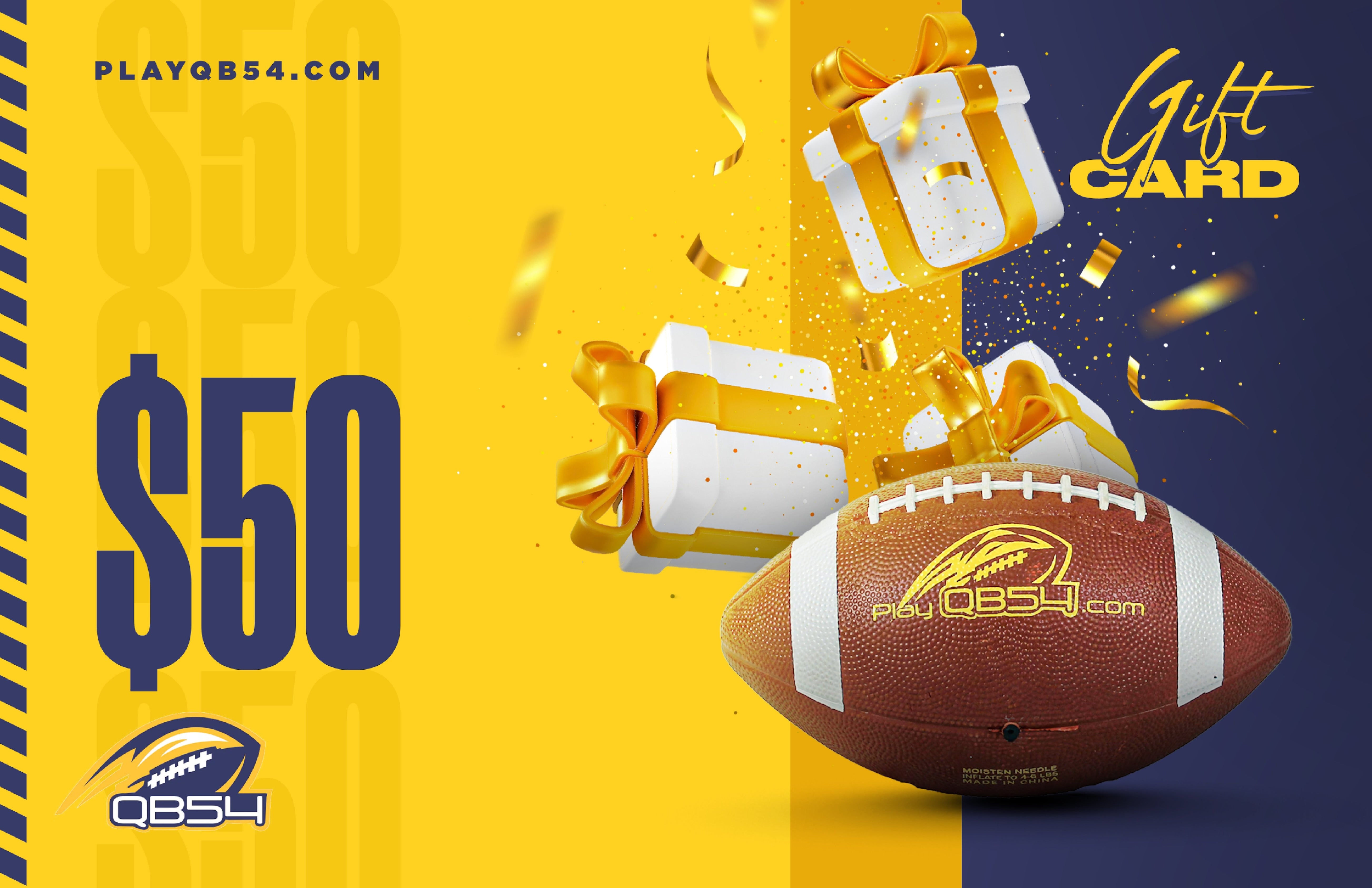 QB54 $50 Gift Card