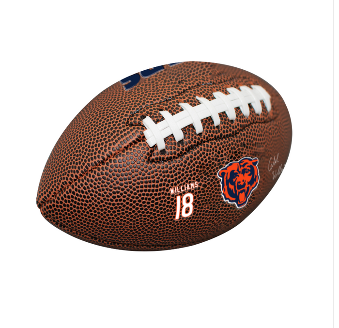 Chicago Bears 9" Player Football (Williams)