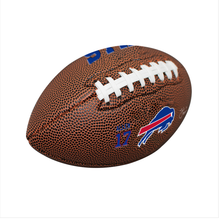 Buffalo Bills 9" Player Football (Allen)