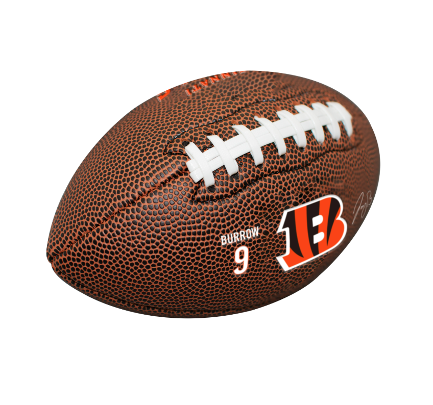 Cinncinati Bengals 9" Player Football (Burrows)