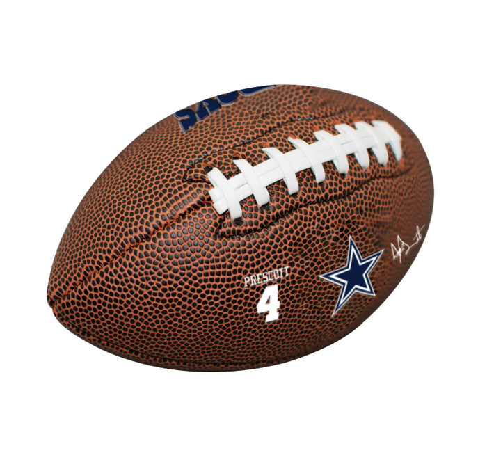 Dallas Cowboys 9" Player Football (Prescott)