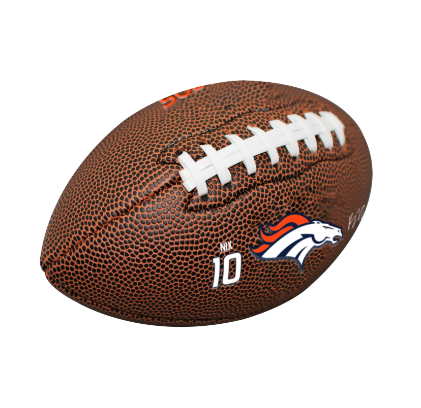 Denver Broncos 9" Player Football (Nix)