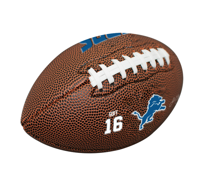Detroit Lions 9" Player Football (Goff)