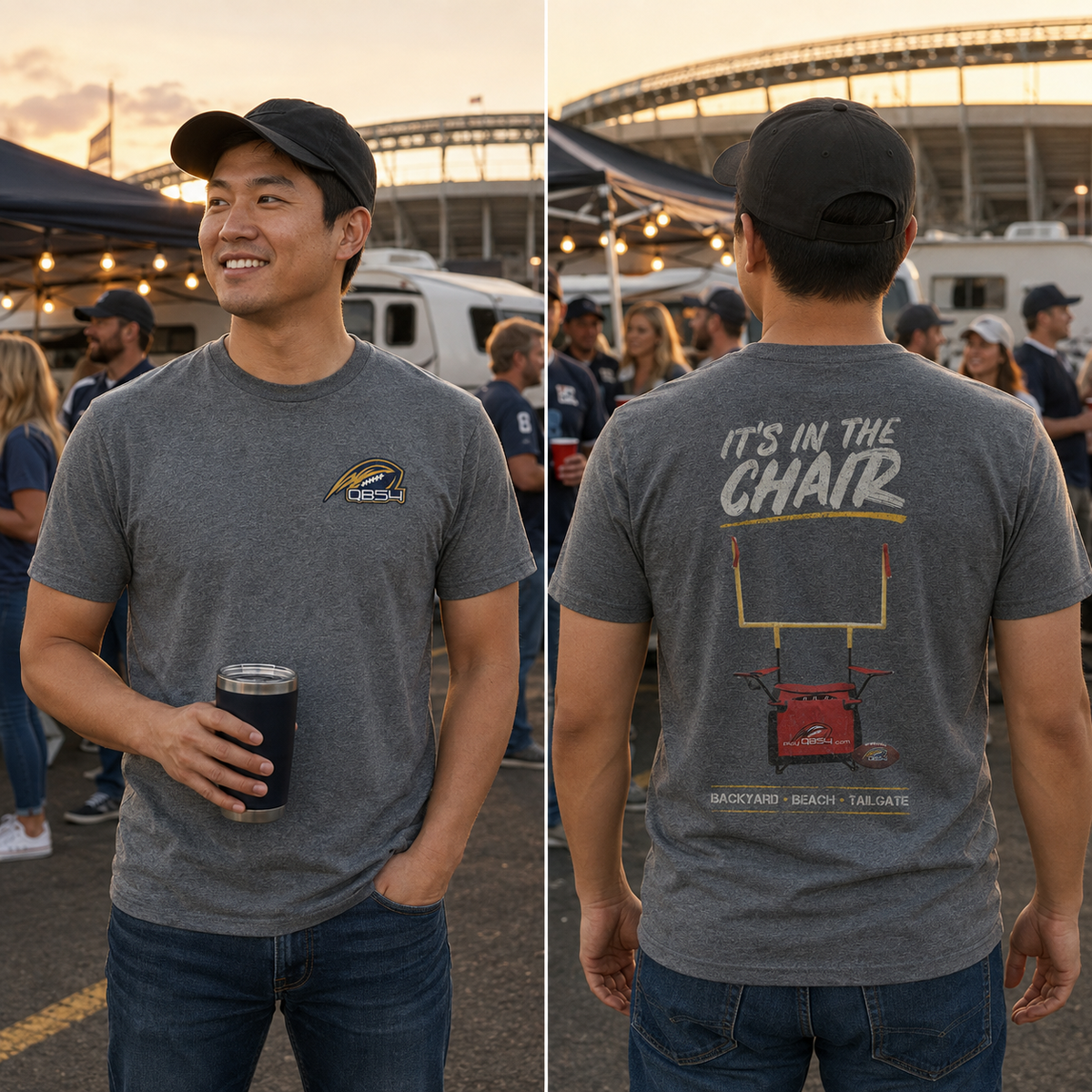 QB54 It's In The Chair T-Shirt