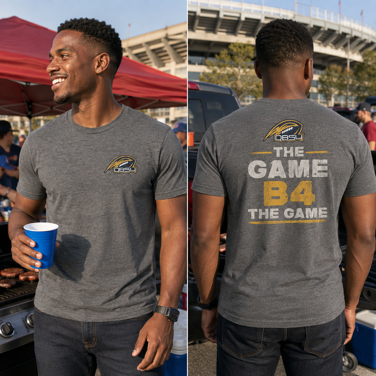 QB54 The Game B4 The Game T-Shirt