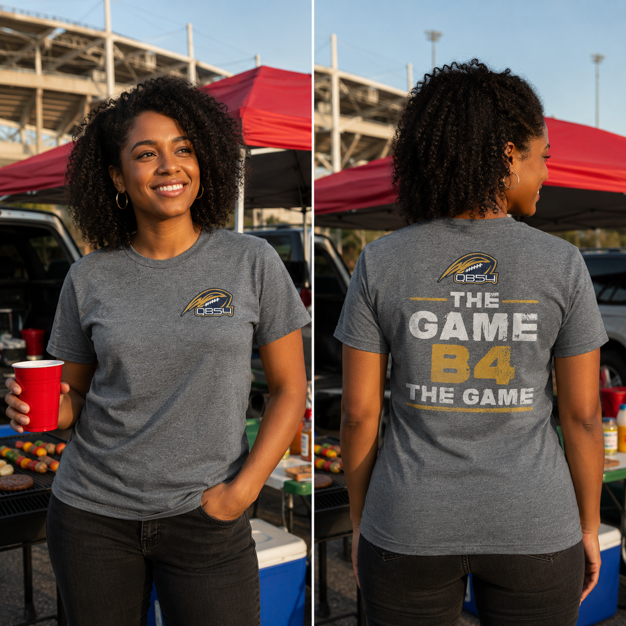 QB54 The Game B4 The Game T-Shirt