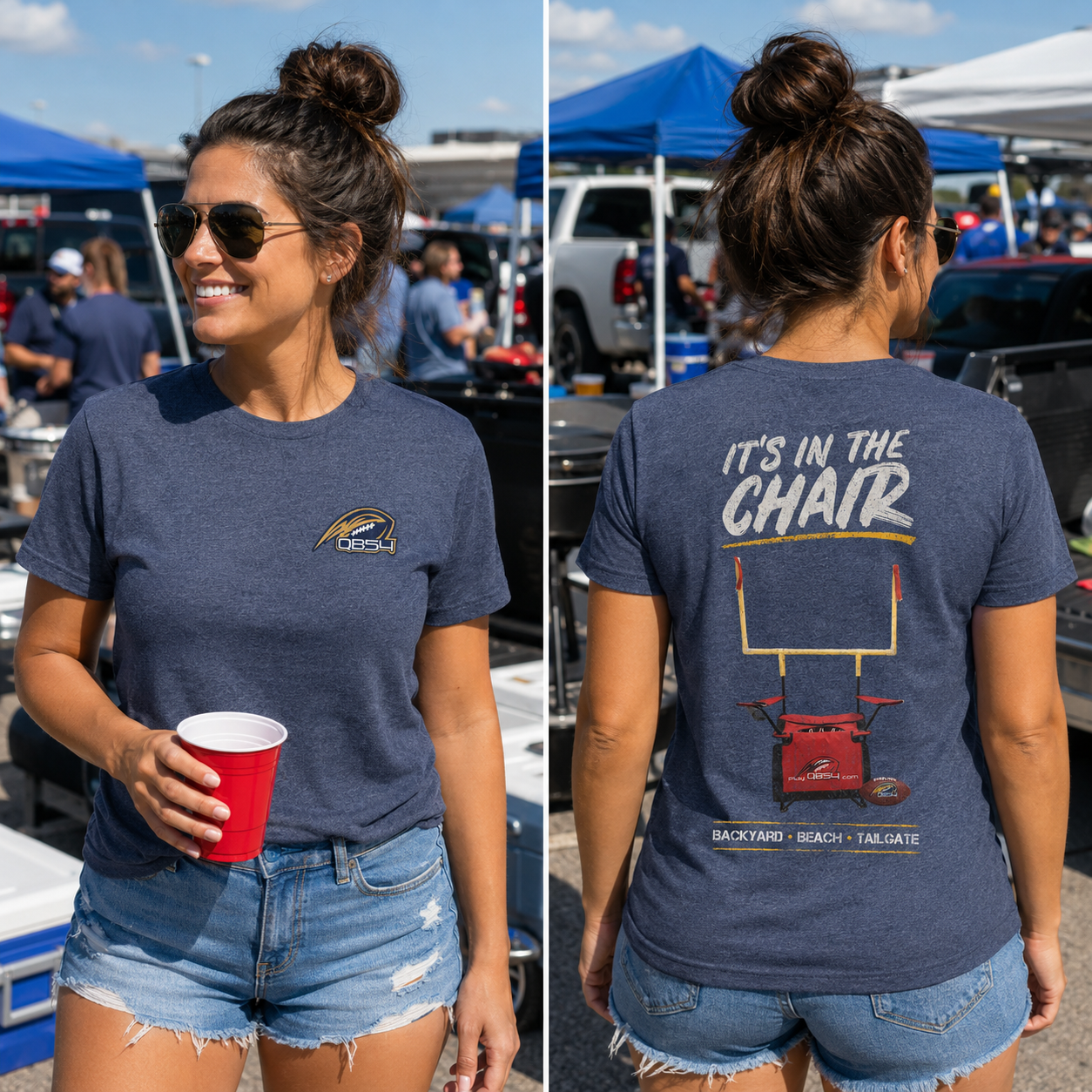 QB54 It's In The Chair T-Shirt