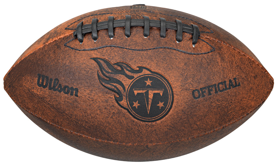 Tennessee Titans 9" Throwback Football Vintage logo
