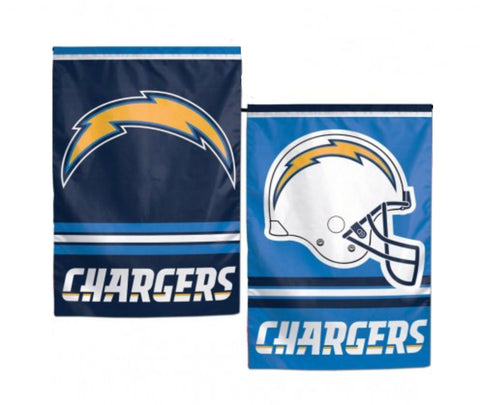 los angeles chargers fan flag