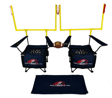QB54 Navy Backyard Football Game Set